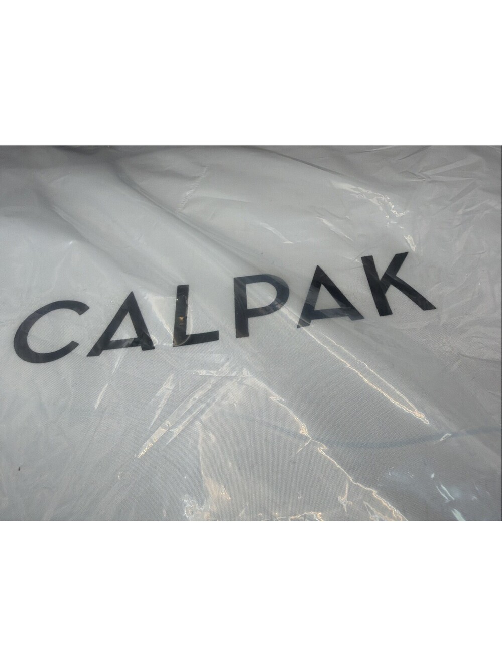 CALPAK Haven 15” Laptop Tote Bag Navy Faux Leather Work Travel Office Purse - Picture 5 of 9